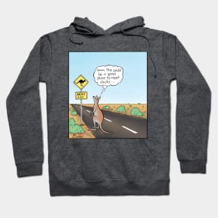 Kangaroo wants to meet females Hoodie